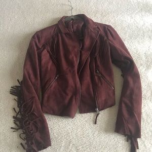 Festival suede jacket size med